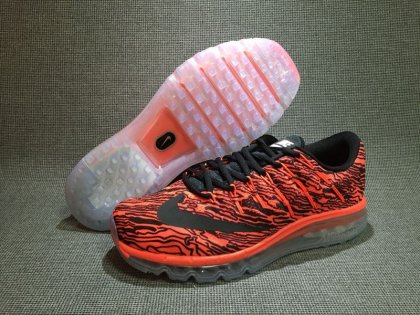 (image for) Nike Air Max 2016 Print Orangered/Black