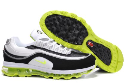 (image for) Nike Air Max 24-7 Sneakers black/white/lawngreen