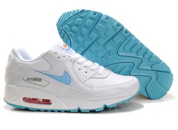 (image for) Womens Air Max 90 white/deepskyblue