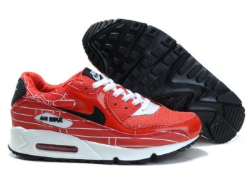 (image for) Womens Air Max 90 black/white/red III