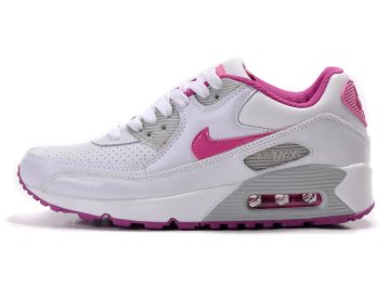 (image for) Womens Air Max 90 white/gray/deeppink II