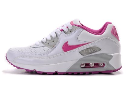 (image for) Womens Air Max 90 white/gray/deeppink II