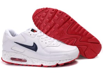 (image for) Womens Air Max 90 white/red/Navy