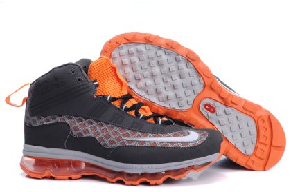 (image for) Nike Air Max JR Fall 2011 black/gray/darkorange