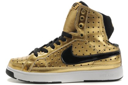 (image for) Nike Air Troupe Mid Shoes golden/black/white