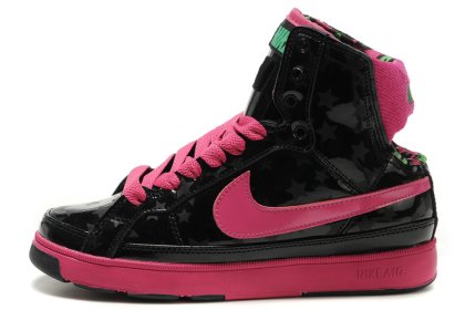 (image for) Nike Air Troupe Mid Shoes black/deeppink
