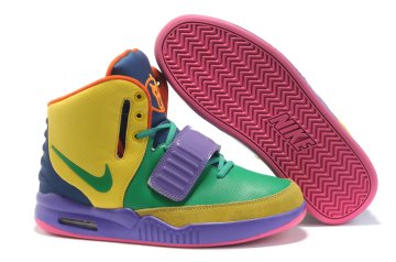 (image for) Nike Air Yeezy 2 2011 green/blueviole/yellow