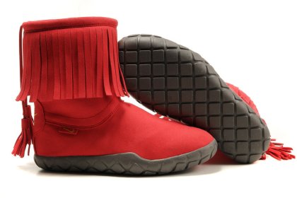 (image for) Nike Tassel Short Boots red