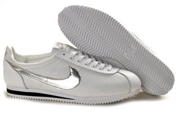 (image for) Nike Classic Cortez Shoes black/white/silvery white