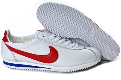 (image for) Nike Classic Cortez Shoes white/red/blue II