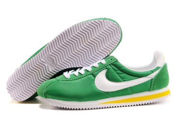 (image for) Nike Classic Cortez Shoes forestgreen/yellow/white