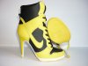 (image for) Nike Dunk High Heels black/yellow