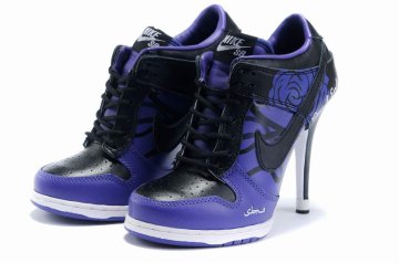 (image for) Nike Dunk SB Low Women's Heels black/blue/white