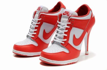 (image for) Nike Dunk SB Low Women's Heels white/red