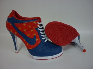 (image for) Nike Dunk SB Low Women's Heels white/navy/red/orange