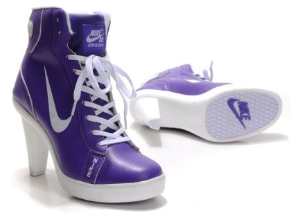 (image for) Nike Swoosh High Heels white/blueviolet
