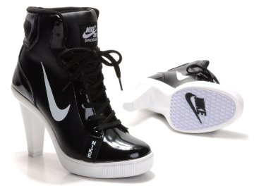 (image for) Nike Swoosh High Heels white/black