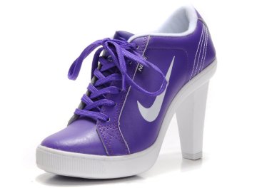 (image for) Women's Nike Dunk Low Heels white/blueviolet