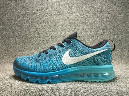 (image for) Nike Flyknit Air Max Turquoise/black/white