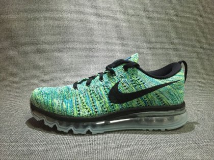 (image for) Nike Flyknit Air Max Alien Green/black
