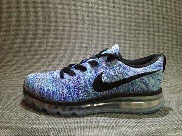 (image for) Nike Flyknit Air Max Alien black/white/blue
