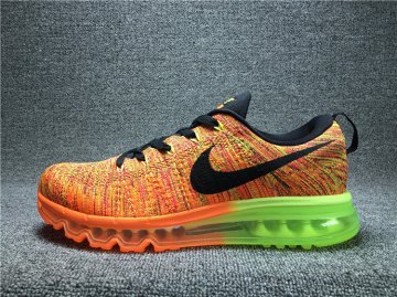 (image for) Nike Flyknit Air Max Alien orangered/Chartreuse