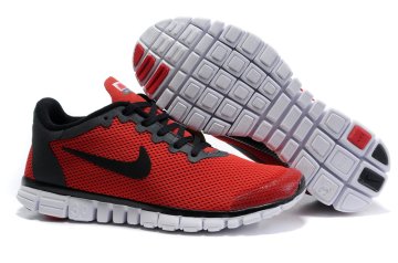 (image for) Nike Free 3.0 V2 Shoes white/black/red