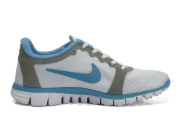 (image for) Nike Free 3.0 V2 Shoes white/gray/dodgerblue