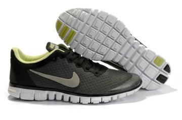 (image for) Nike Free 3.0 V2 Shoes white/black/yellowgreen