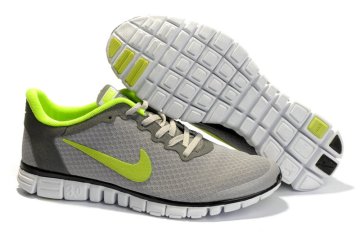 (image for) Nike Free 3.0 V2 Shoes white/black/lawngreen II