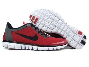 (image for) Nike Free 3.0 V2 Shoes white/black/red II