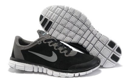 (image for) Nike Free 3.0 V2 Shoes white/black/gray III