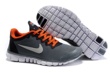 (image for) Nike Free 3.0 V2 Womens white/gray/orangered