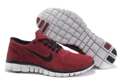 (image for) Nike Free 3.0 Leather black/white/red