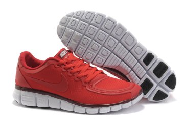 (image for) Nike Free 5.0 white/brown/red