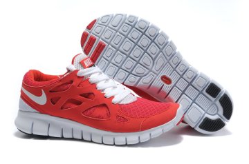 (image for) Free Run 2 Shoes white/black/red