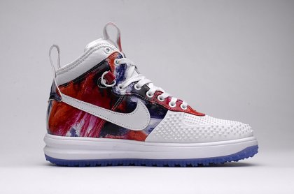 (image for) Nike Lunar Force 1 Duckboot Boot white/blue/red