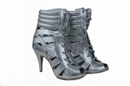 (image for) Nike High Heels Gladiator Sandals gray