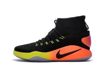 (image for) Nike Hyperdunk 2016 Flyknit Black/Volt/Total Orange/White