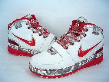 (image for) Nike James 6 white/gray/red