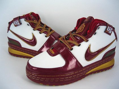 (image for) Nike James 6 goldenrod/firebrick/white