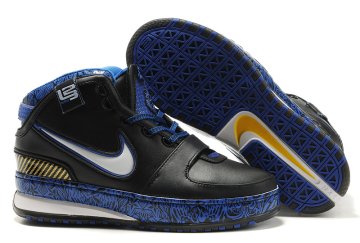 (image for) Nike James 6 black/white/blue
