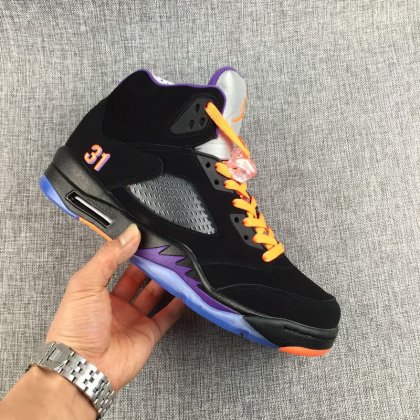 (image for) Nike Jordan Retro 5 Black/Merigold/Blueviolet