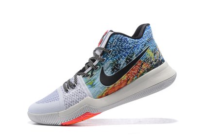 (image for) Nike Kyrie 3 Black/White/Rainbow