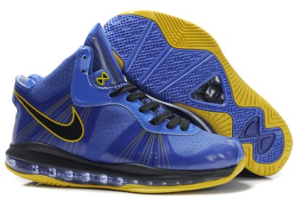 (image for) Nike Lebron 8 V2 black/blue/gold