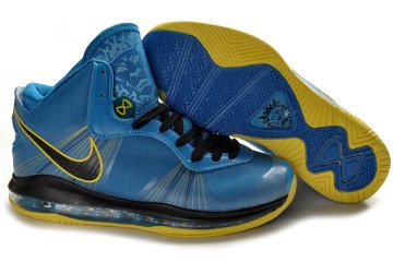 (image for) Nike Lebron 8 V2 black/gold/dodgerblue
