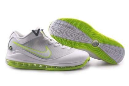 (image for) Nike Air Max Lebron Low 7 white/lawngreen
