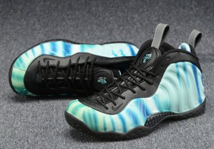 (image for) Nike Little Posite One black/gray/blue