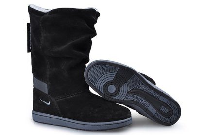 (image for) Nike Sneaker Hoodie Leather black
