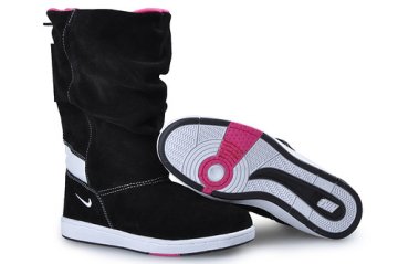 (image for) Nike Sneaker Hoodie Leather Black/White/Pink